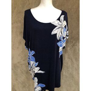 West Port 1962 Woman Short Sleeve Top Blouse Plus Size 3X